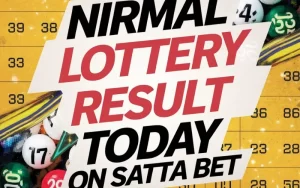 nirmal lottery result today